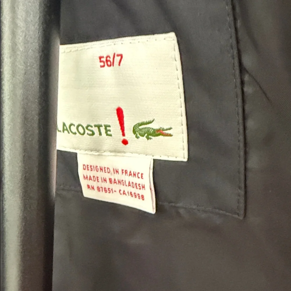 Lacoste Mens Windproof Hoody Jacket - Picture 2 of 8